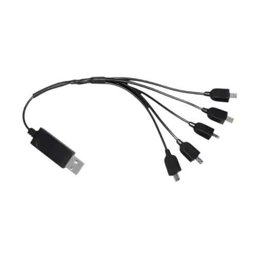 Vista 6 de Drone Cable de carga Quadcopter Parte Profesional Portátil Fuerte Cargador USB Cable Actualización para E88 E525 DIY Accesorio