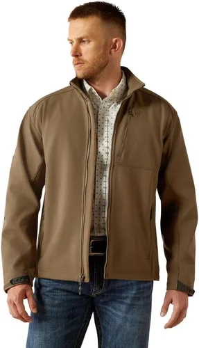 Vista 7 de ARIAT Chaqueta Softshell Logo 2.0 Banyan corteza