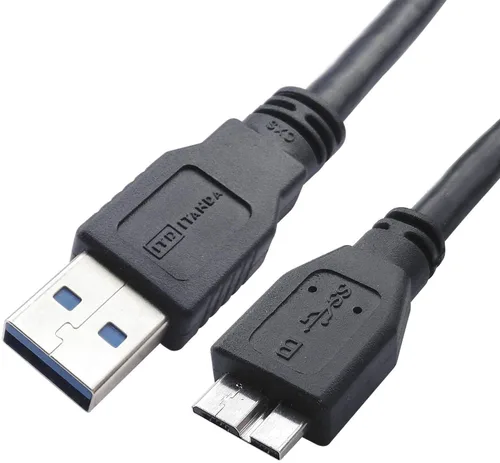 Vista 9 de ITD ITANDA Cable micro B a USB C, cable USB 3.0 de 1.5 pies para disco duro externo compatible con Seagate, WD Toshiba, MacBook Pro/Air, iPad