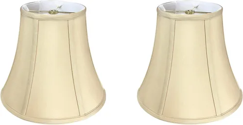 Vista 45 de Royal Designs, Inc. BSO-704FC-6AGL True Bell - Pantalla básica para lámpara con clip de llama, 3.5 x 6 x 6.25, dorado antiguo