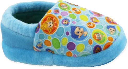 Vista 4 de Bubble Guppies - Zapatillas de felpa para niños pequeños
