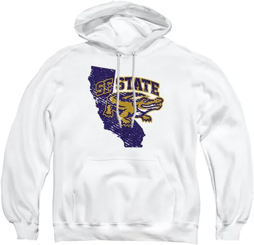 Vista 62 de LOGOVISION Colección de sudaderas con capucha unisex con diseño de forma universitaria oficial para hombres y mujeres