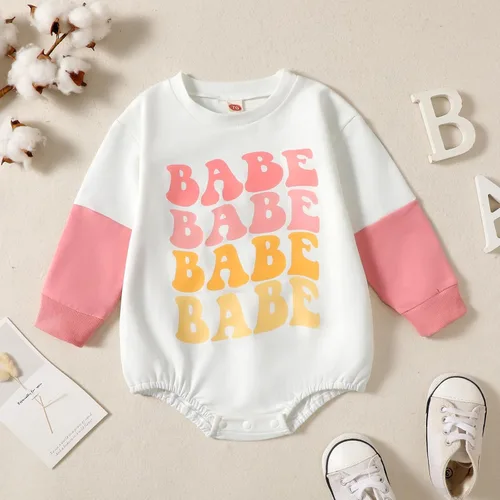 Vista 227 de Traje de San Valentín para bebé, niña, niño, traje de San Valentín, sudadera de manga larga con estampado de corazón