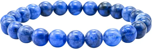 Vista 152 de Amazing Gemstone Crystal Bracelet for Women Men's Gifts - Protection Healing Crystal Bracelet - 8mm Gemstone Beaded Stretchable Bracelet Pulseras