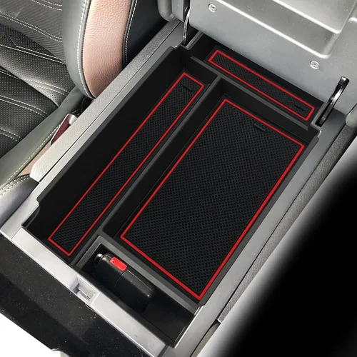 Vista 10 de SHAOHAO 2 unidades para Honda HR-V 2026 2027 Organizador de consola central y organizador inferior para Honda HR-V HRV 2023 2024 2025 2026 2027