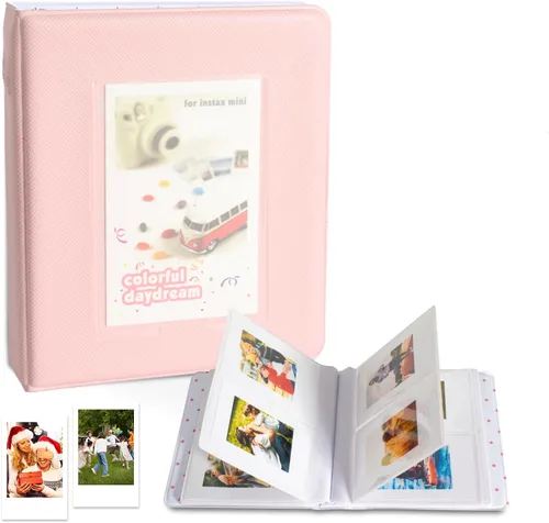 Vista 2 de Paquete de accesorios para cámara instantánea compatibles con cámara Fujifilm Instax Mini 12 11, incluye mini álbum de fotos, marcos de película
