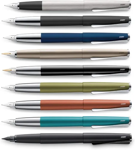 Vista 2 de LAMY studio Z27 Lx - Pluma estilográfica de punta media con convertidor Z27 Lx, color negro