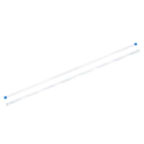 Vista 13 de uxcell Cable plano flexible, 5 pines de 0.020 in de paso de 1.181 in, FPC FFC, cable de cinta flexible para TV LCD, audio para automóvil