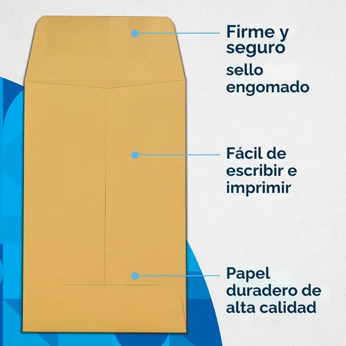 Vista 5 de Guardian Sobres de papel #1 para monedas con solapas engomadas, paquete de 50 sobres pequeños en blanco para tarjetas de regalo, monedas, recibos