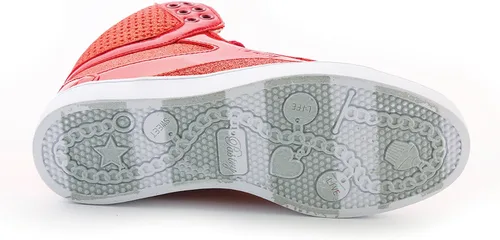 Vista 2 de Pastry Pop Tart Glitter High Top Tenis y zapatos de baile para mujer