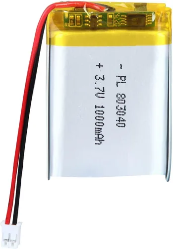 Vista 9 de 3.7V 180mAh 402030 Batería LiPo con conector JST PH2.0.000 in 2-Pin