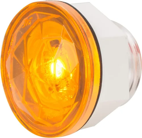 Vista 9 de GG Grand General 75320 Luz ámbar/ámbar (1-1/4" Amb Diamond 1LED Dual Func. con bisel transparente)