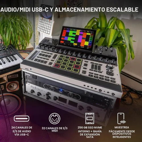 Vista 11 de Akai Professional Centro de producción musical independiente MPC XL Gris