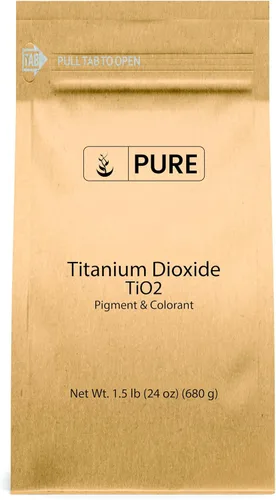 Vista 4 de Pure Original Ingredients, Polvo de dióxido de titanio, 4 onzas