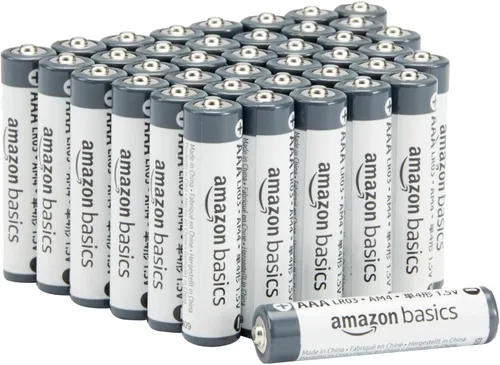 Vista 6 de Amazon Basics - Pilas alcalinas AAA de uso industrial, 1050 unidades (7 paquetes de 150)