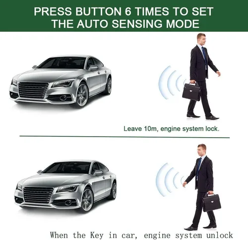Vista 3 de Actualización coche inmovilizador antirrobo alarma electrónica bloqueo oculto circuito cortado anti secuestro robo seguridad universal