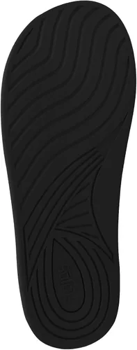 Vista 4 de Flojos Cole Genuine Leather Perforated Strap Mens Sandal Negro