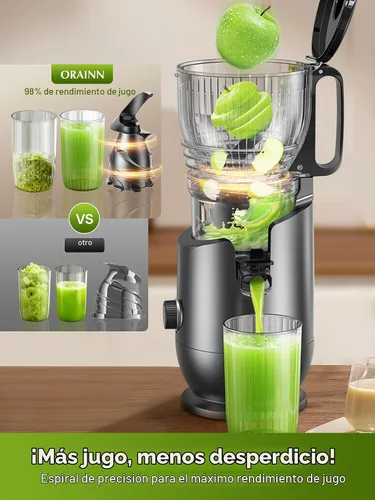 Vista 3 de Máquina exprimidora con canal de alimentación grande de 5.8