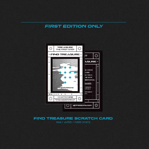 Vista 7 de YG Entertainment Idol Goods Fan Products YG Select Treasure 1st Single Album [The First Step : Chapter One] (negro)