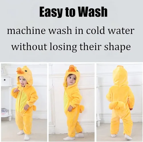 Vista 6 de Disfraces de animales para bebé, unisex, mameluco para Halloween