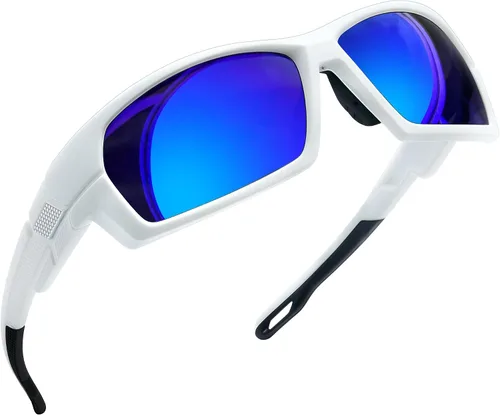 Vista 19 de Joopin Rectangle Sports Sunglasses Polarized UV400 Protection Wrap Around