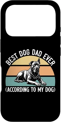 Vista 30 de Cane Corso Mastiff, Best Dog Dad Ever According to My Dog Case for iPhone 17