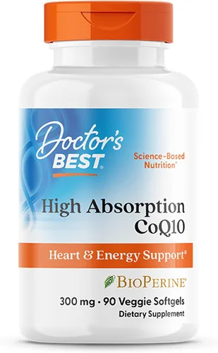 Vista 9 de CoQ10 de alta absorción de Doctor's Best. (0.007 oz), DRB-00111, 1, 1