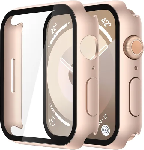 Vista 50 de Misxi Funda con protector de pantalla para Apple Watch Series 3/2 de 1.496