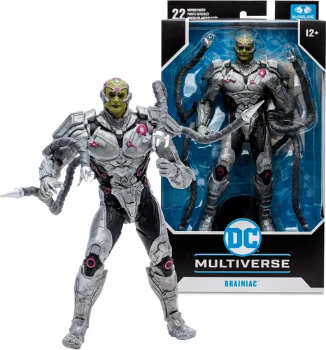 Vista 8 de McFarlane Toys - Figura de acción DC Multiverse Brainiac (Injustice 2) de 7