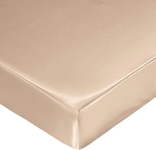 Vista 2 de SiinvdaBZX Sábanas de Satén para Mini Cuna 38 x 24 Pulgadas, Sábanas Sedosas y Suaves para Mini Cuna Portátil, Funda de Colchón, Sábanas para Corral