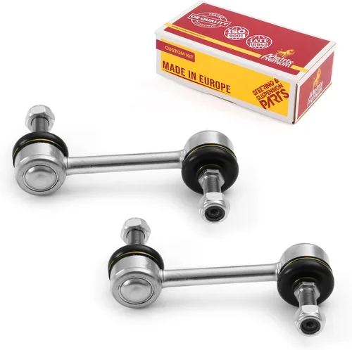 Vista 260 de Metrix Premium Piezas de Chasis - Kit de 2 piezas de Eslabón de Estabilización de Barra Antirrollio Delantera Compatible con 2006-2009 Mitsubishi