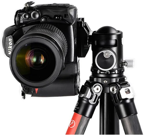 Vista 3 de SUNWAYFOTO Epic EB-44 - Cabezal de bola de trípode de 1.732 in y placa QR compatible con Arca Sunway