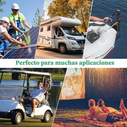 Vista 7 de Batería de litio LiFePO4 de 12V 200Ah incorporada 150A BMS