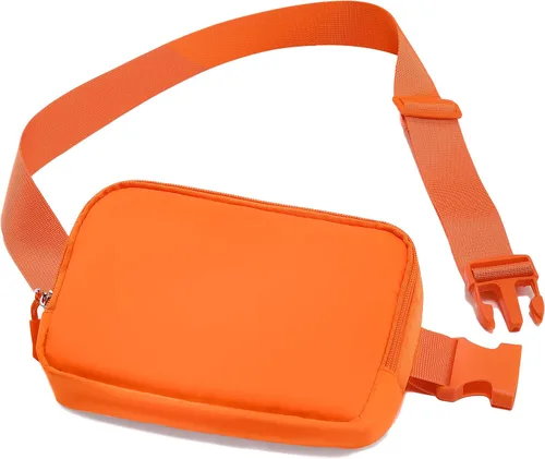Vista 15 de Riñonera, bolsa para cinturón, correa ajustable ajustable de 40 pulgadas, para mujeres y hombres