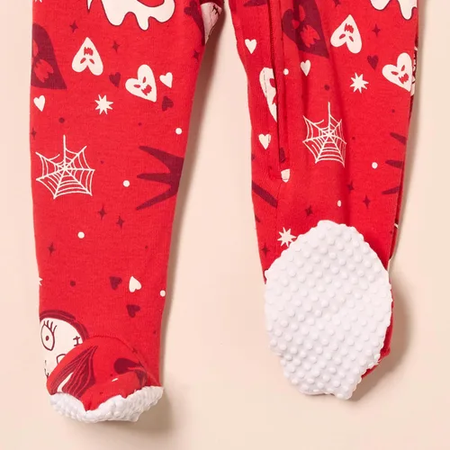 Vista 8 de Amazon Essentials Disney Marvel Star Wars - Pijama unisex de algodón con pies para bebés y niños pequeños, paquete múltiple