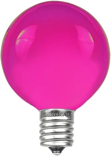 Vista 16 de Novelty Lights Paquete de 25 tiras de luces multicolor G40 para exteriores