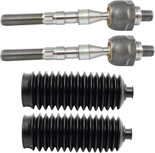 Vista 107 de TRQ Kit de dirección delantera con barra de acoplamiento de fuelle de piñón y cremallera compatible con Toyota Echo 2000-2005