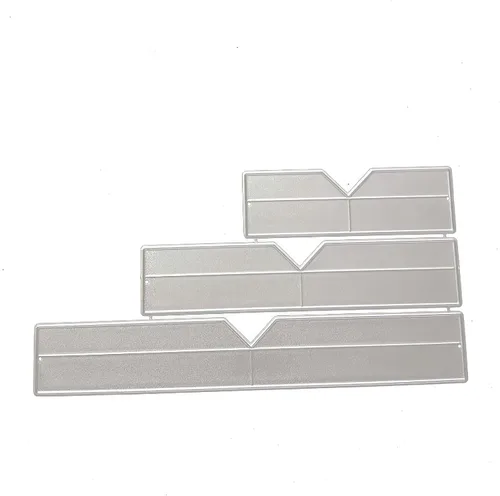 Vista 4 de Caja de troqueles de metal para hacer tarjetas, troqueles de corte, plantillas de corte para álbumes de recortes, álbum de fotos, plantilla