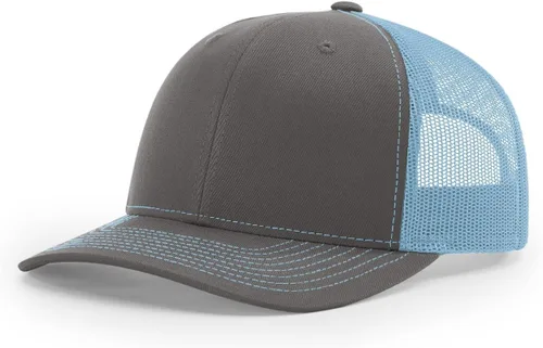 Vista 64 de Richardson 112 Gorra de Camionero - Gorra Snapback Ajustable Premium - Gorras Richardson en Blanco de Seis Paneles Estructurados Árbol real Max 7