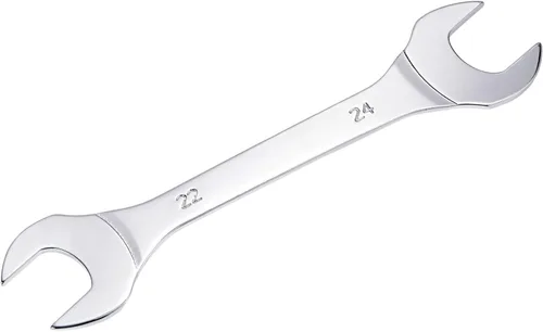 Vista 9 de uxcell Llave fina de extremo abierto, espejo métrico de 0.236 in x 0.276 in, acero de alto carbono, para mantenimiento doméstico y reparaciones