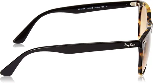 Vista 3 de Ray-Ban Gafas de sol redondas RB2185f Wayfarer II Low Bridge Fit para hombre