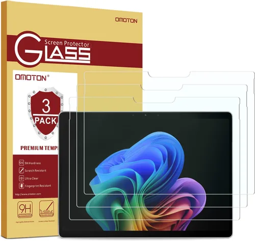 Vista 10 de OMOTON Paquete de 2 protectores de pantalla de privacidad para Microsoft Surface Pro de 12 pulgadas versión 2025, vidrio templado antiespía