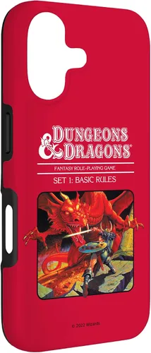 Vista 3 de Dungeons & Dragons Funda vintage con reglas básicas para iPhone 17