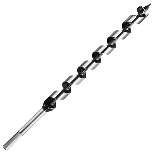 Vista 17 de Broca de taladro de 1-1/2 pulgadas x 12 pulgadas de largo para madera, vástago hexagonal, para madera blanda y dura, plástico, paneles de yeso
