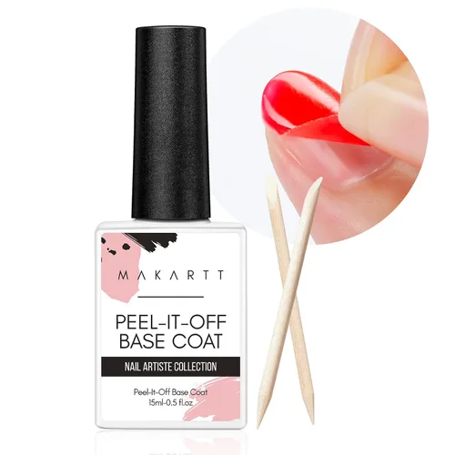 Vista 18 de Kit de capa base y capa superior de gel Makartt: Esmalte de uñas transparente, brillante, sin necesidad de limpieza, resistente a manchas, capa