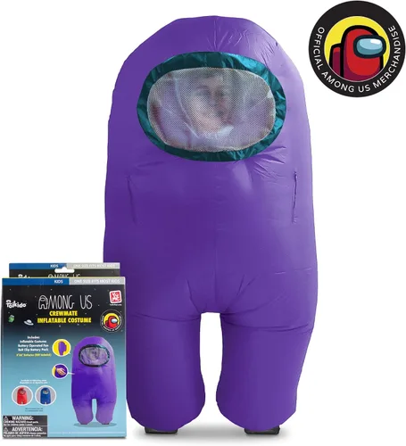 Vista 2 de YuMe Disfraz inflable oficial de Among Us Toikido Toys (niños)