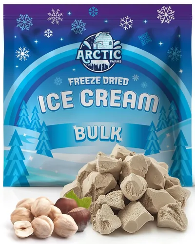 Vista 75 de Arctic Farms Trozos de Helado Liofilizado Empaquetados y en Caja - No se Derrite (1 libra, S'mores)