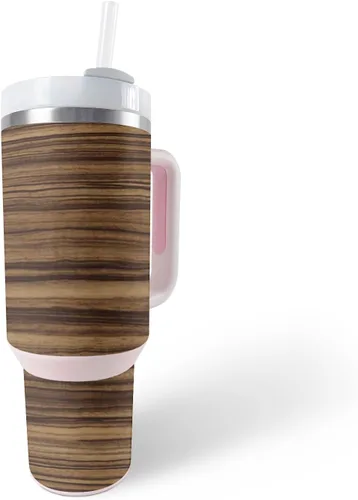 Vista 35 de MightySkins Skin - Vaso de vinilo compatible con Stanley The Quencher H2.0 FlowState de 40 onzas, Crazy Tikis, protectora, duradera y única, fácil