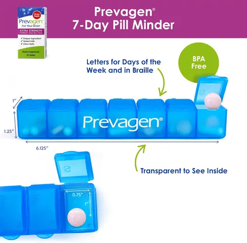 Vista 11 de Prevagen Masticables de bayas mixtas extra fuertes, 30 tabletas (suministro de 1 mes), formuladas para tu cerebro, 20 mg de apoequorina más vitamina