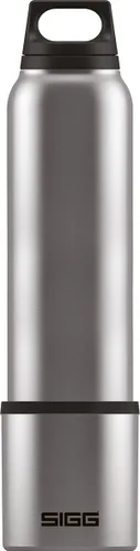 Vista 7 de SIGG - Botella de agua aislada - Termo Flask para frío y calor - A prueba de fugas - Sin BPA - Acero inoxidable 18/8 - 17 Oz Plateado